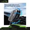 Car Fan- Double head - AC vent and Stand and Atmosphere Lights